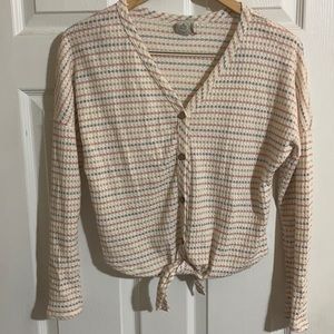 Juniors button down top